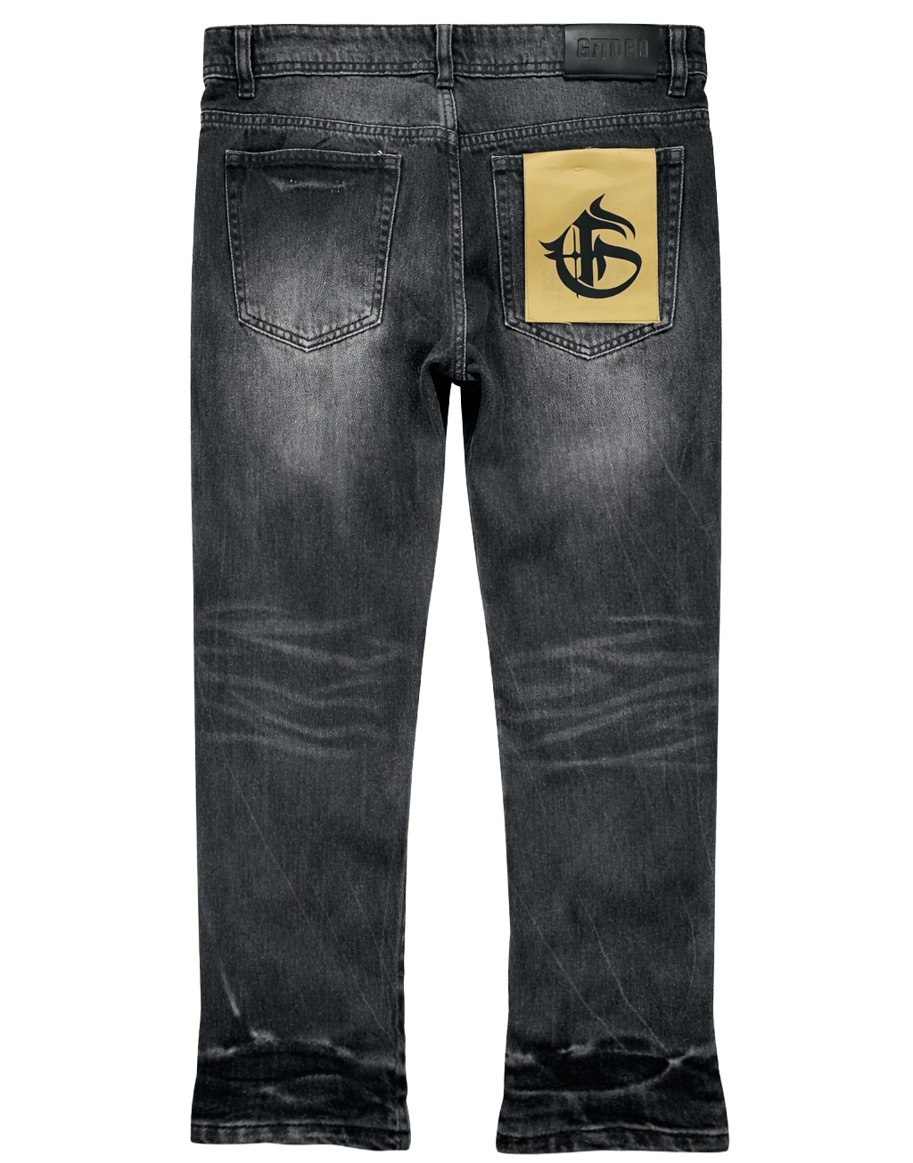 GFTD LA RAPTURE TOUR STACKED JEANS BLACK WASH - GFDFW25-40