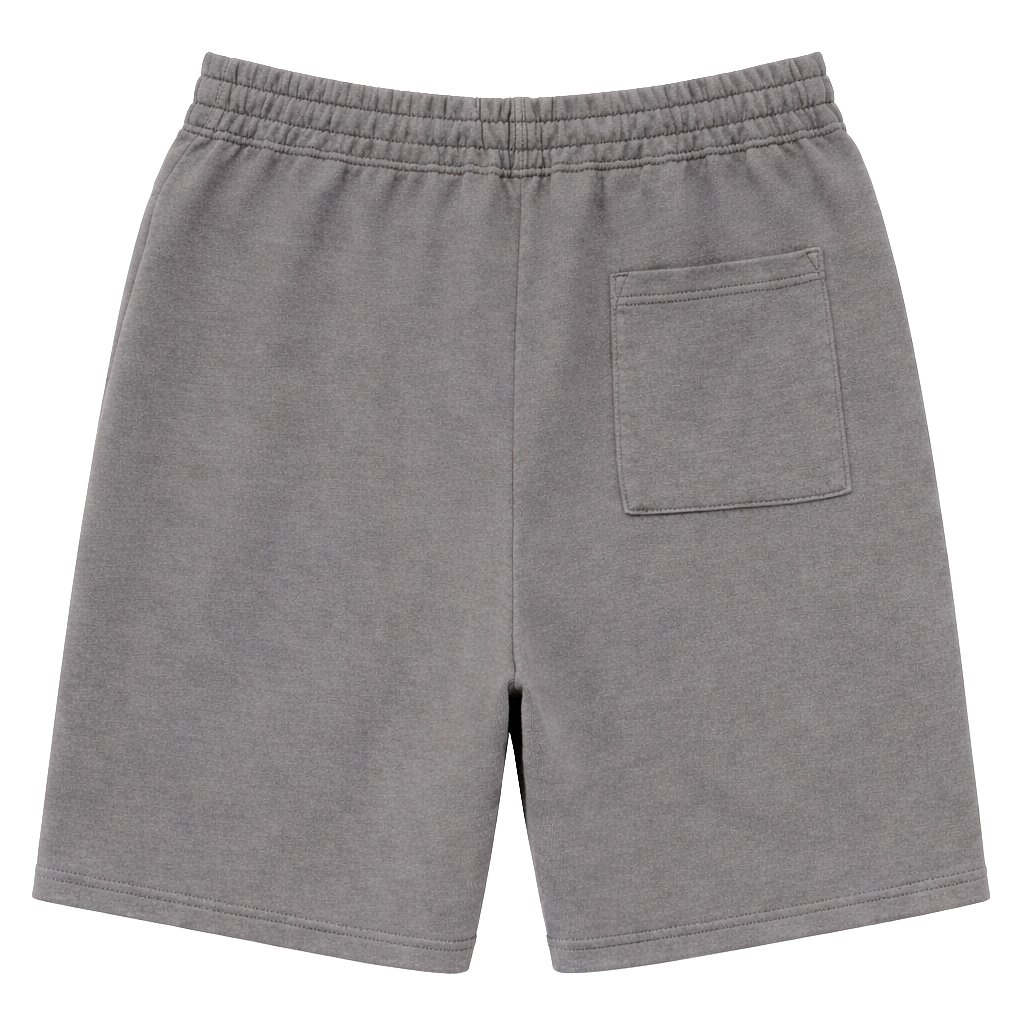 LA FAMILIA SWEAT SHORTS STEEL GREY - LFHOL24KB004