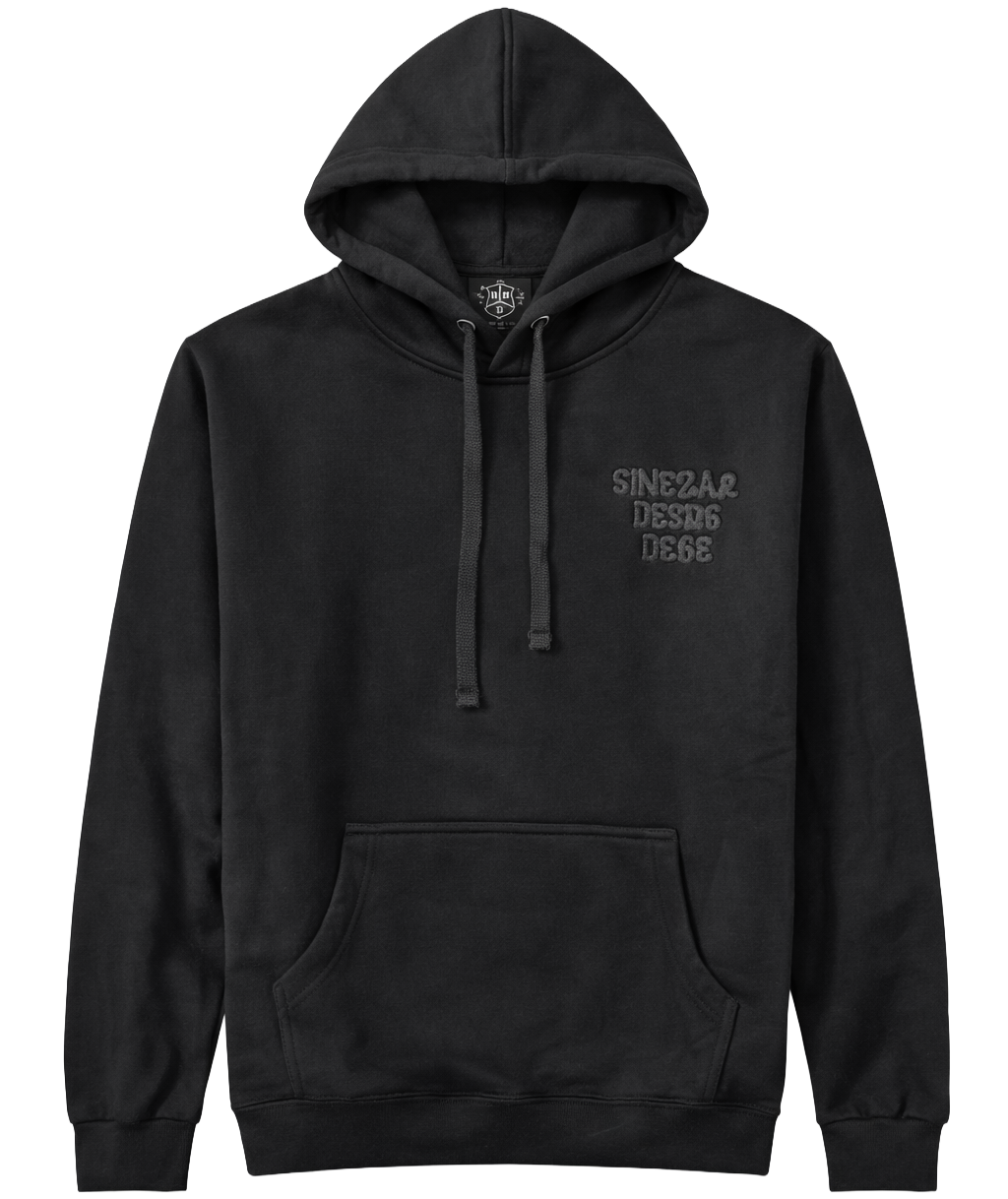 LICENSED GRAPHIC HOODIE BLACK - RBL129389
