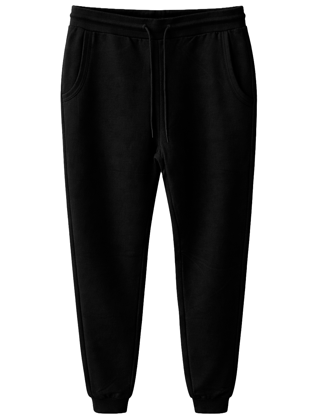 BIO ASSORTED BLANK JOGGER PANTS BLACK - BLANKS