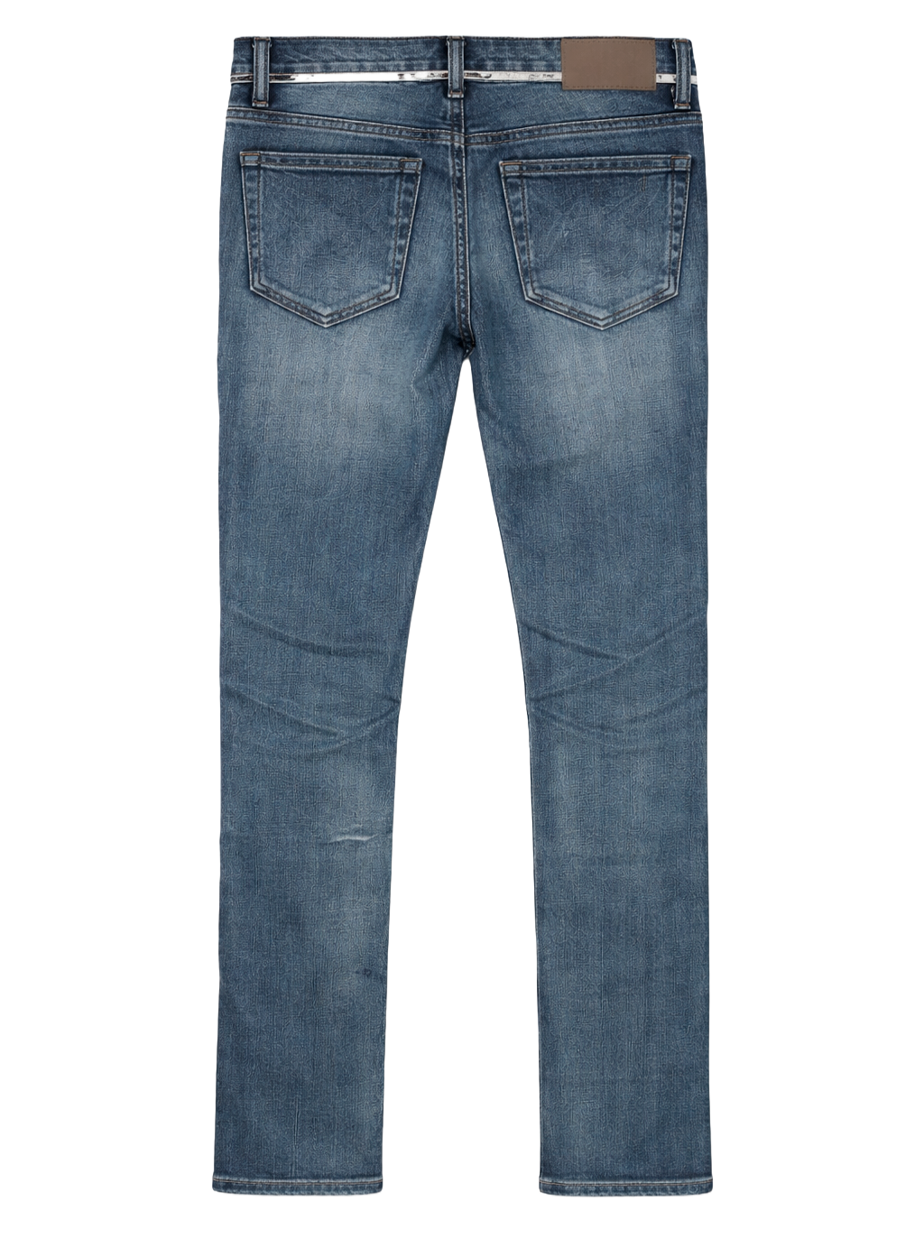 RUE 21 DISTRESSED DENIM JEANS MEDIUM BLUE - 612601