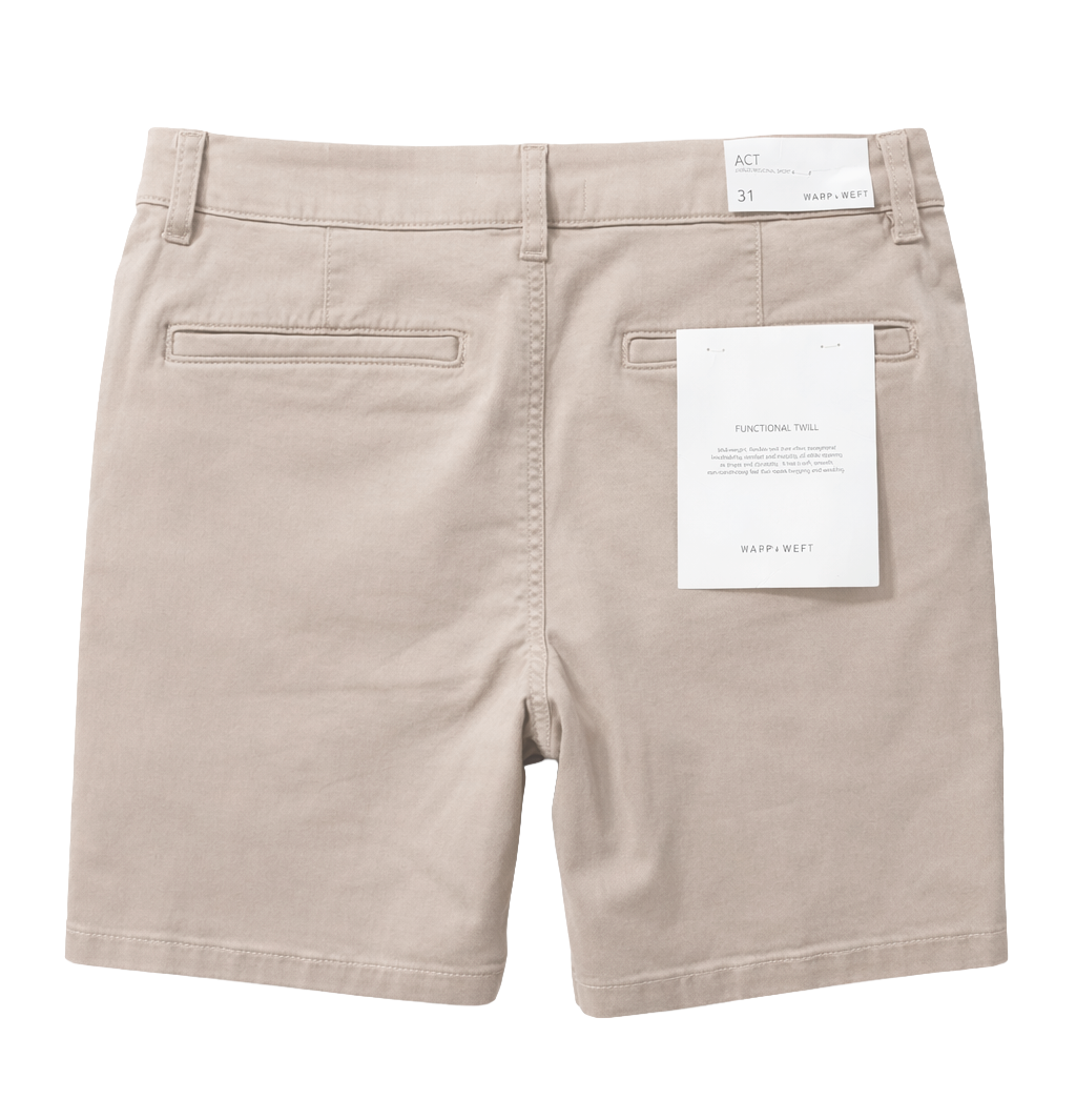 WARP + WEFT CHINO SHORT KHAKI - 514107