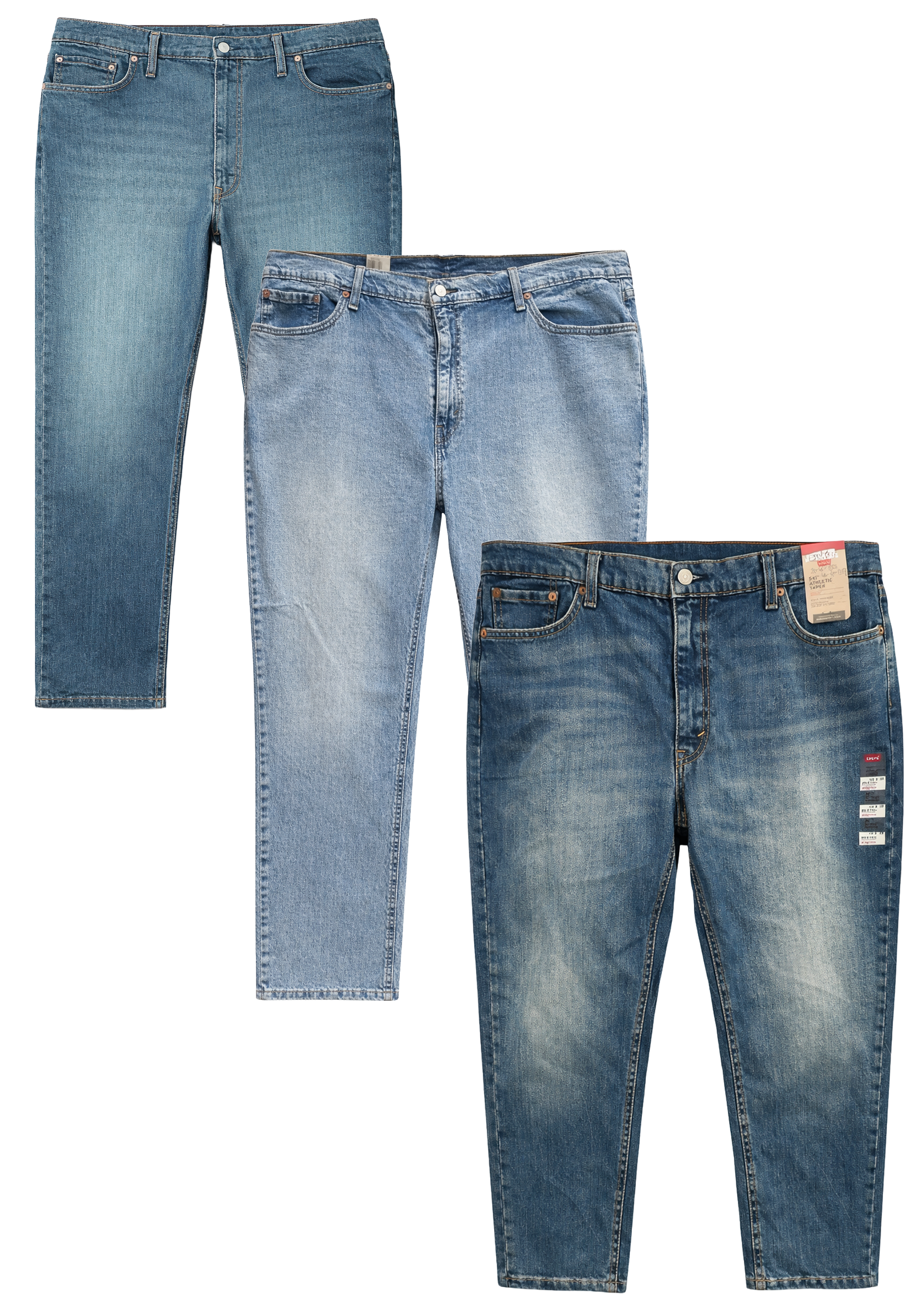 LEVIS BIG MENS ASSORTED DENIM JEANS ASST - LJNS04
