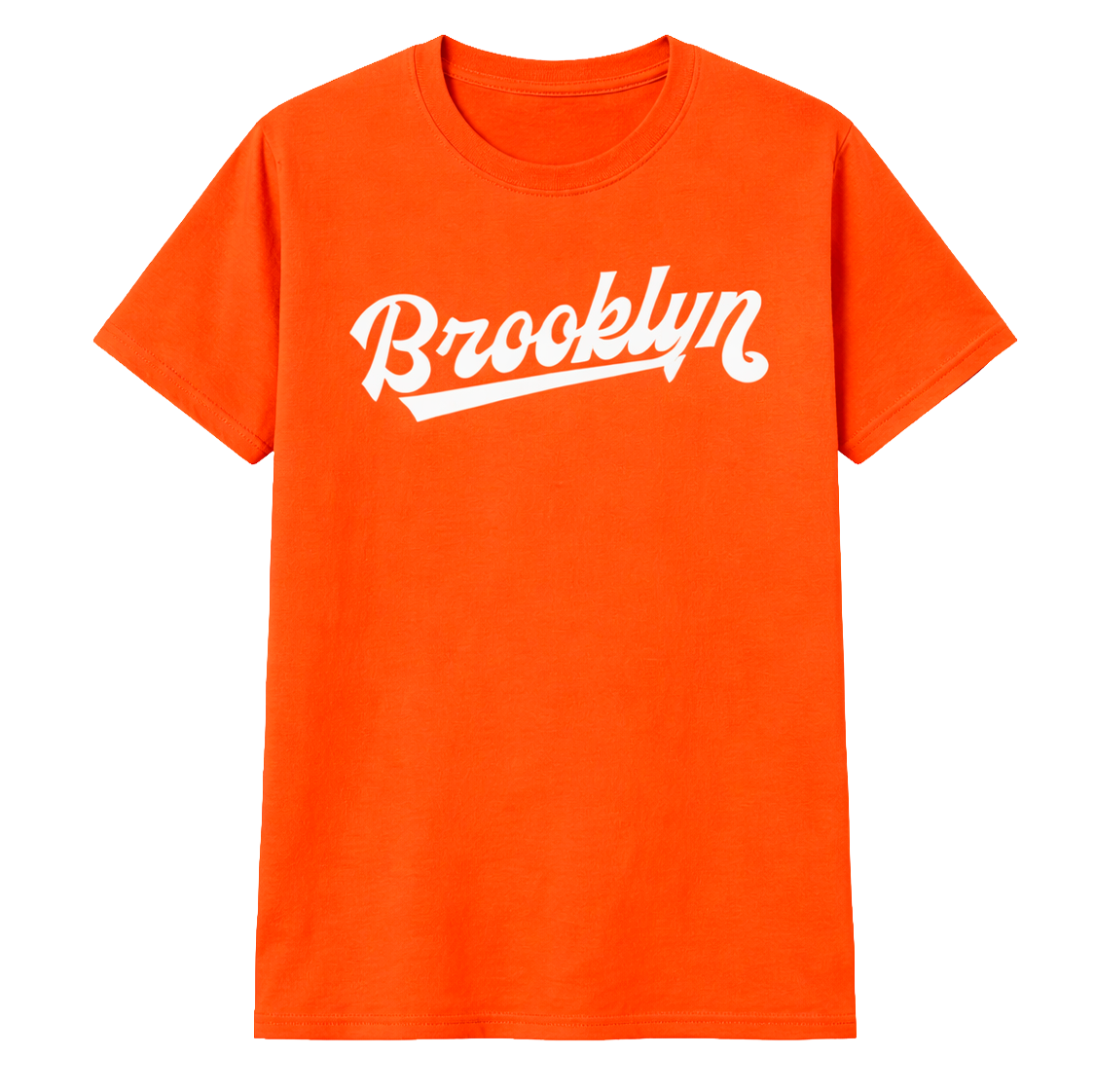 MELROSE PLACE GRAPHIC T-SHIRT ORANGE - BROOKLYN