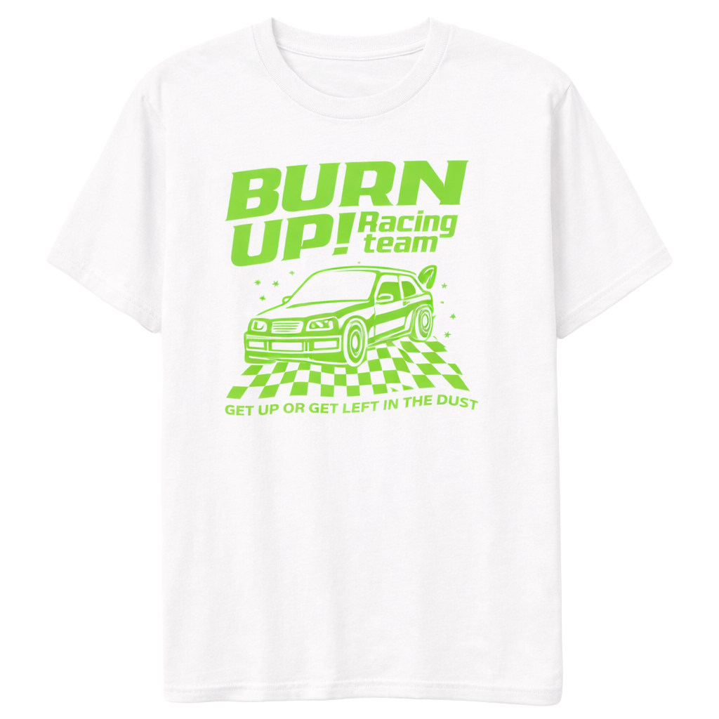 MELROSE PLACE GRAPHIC T-SHIRT WHITE - BURN UP