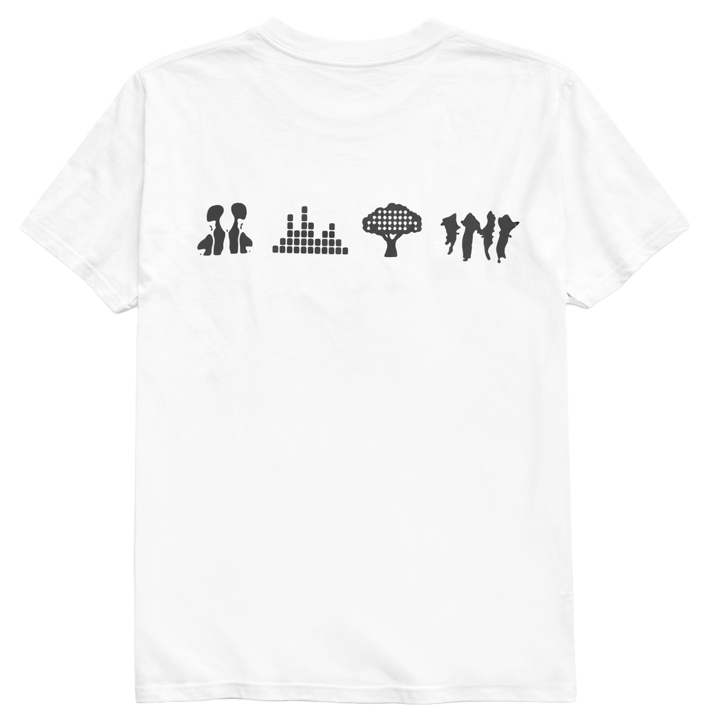 ARC FESTIVAL LOGO T-SHIRT WHITE - SSARCGLD