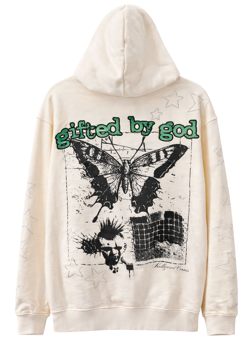 GFTD LA SUPER STAR HOODIE BONE - GFHFW25-50