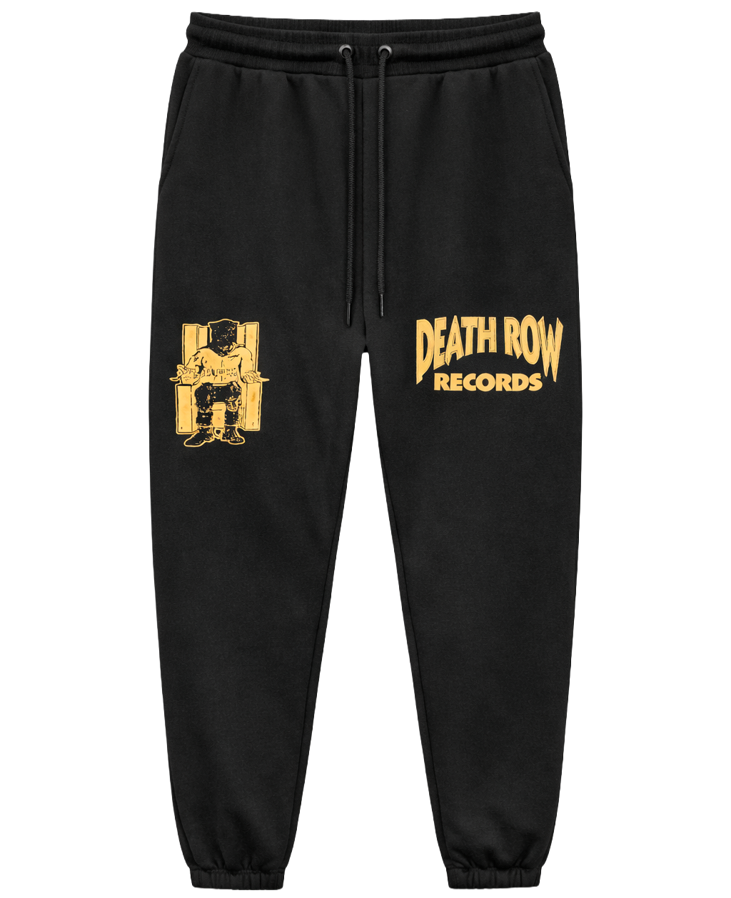 DEATH ROW RECORDS JOGGER PANTS BLACK - 4DR10612