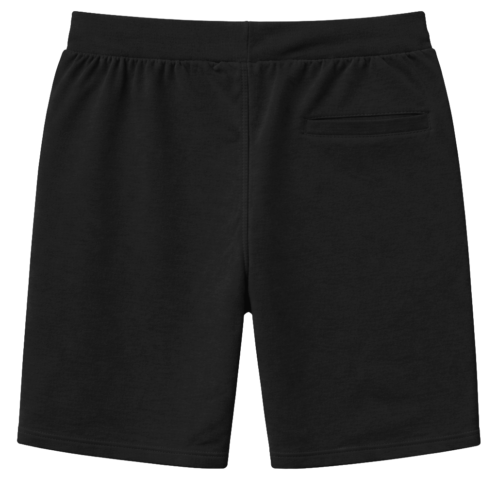 CROOKS & CASTLES ASSORTED DIRTY PRINT SWEATSHORTS BLK/WHT - INDICA & SATIVA