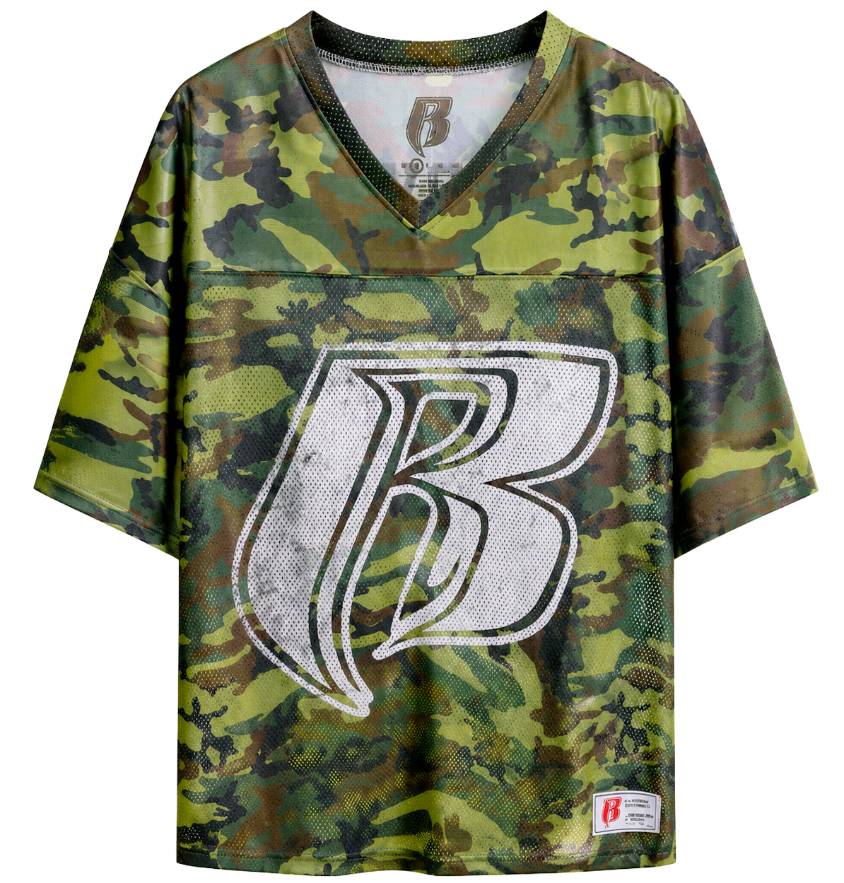 RUFF RYDERS MESH FOOTBALL JERSEY CAMO - 96412002