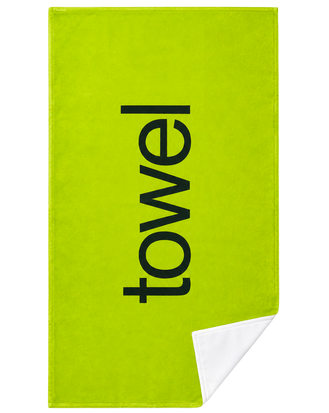 LICENSED CHARLI XCX TOWEL GREEN - 1221294