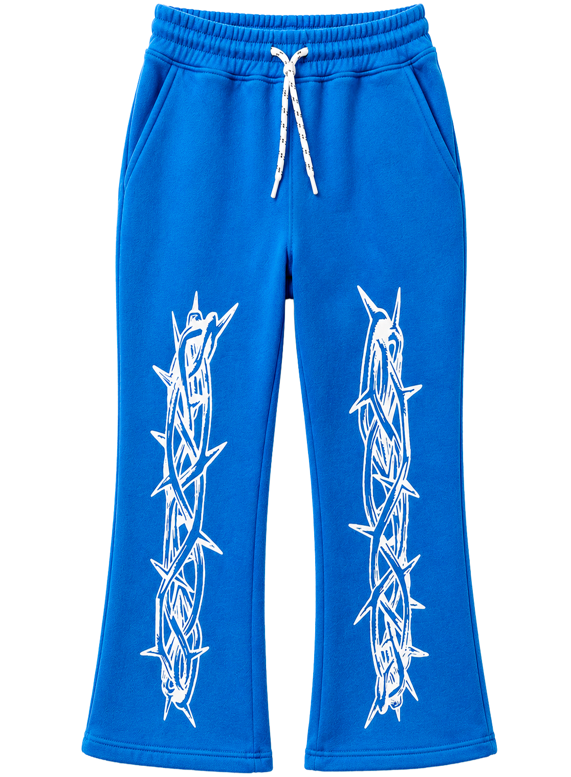 BEZALEL STACKED FLAIR SWEATPANTS NEW BLUE - THORNS