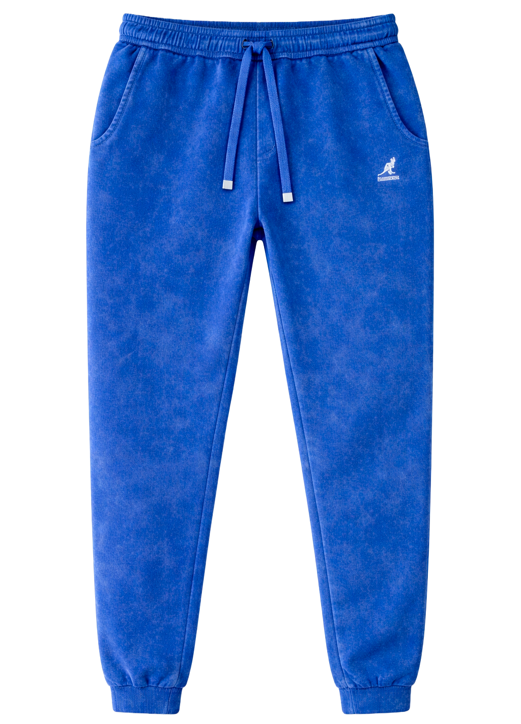 KANGOL ACID WASH JOGGER PANTS TURKISK SEA - K92108