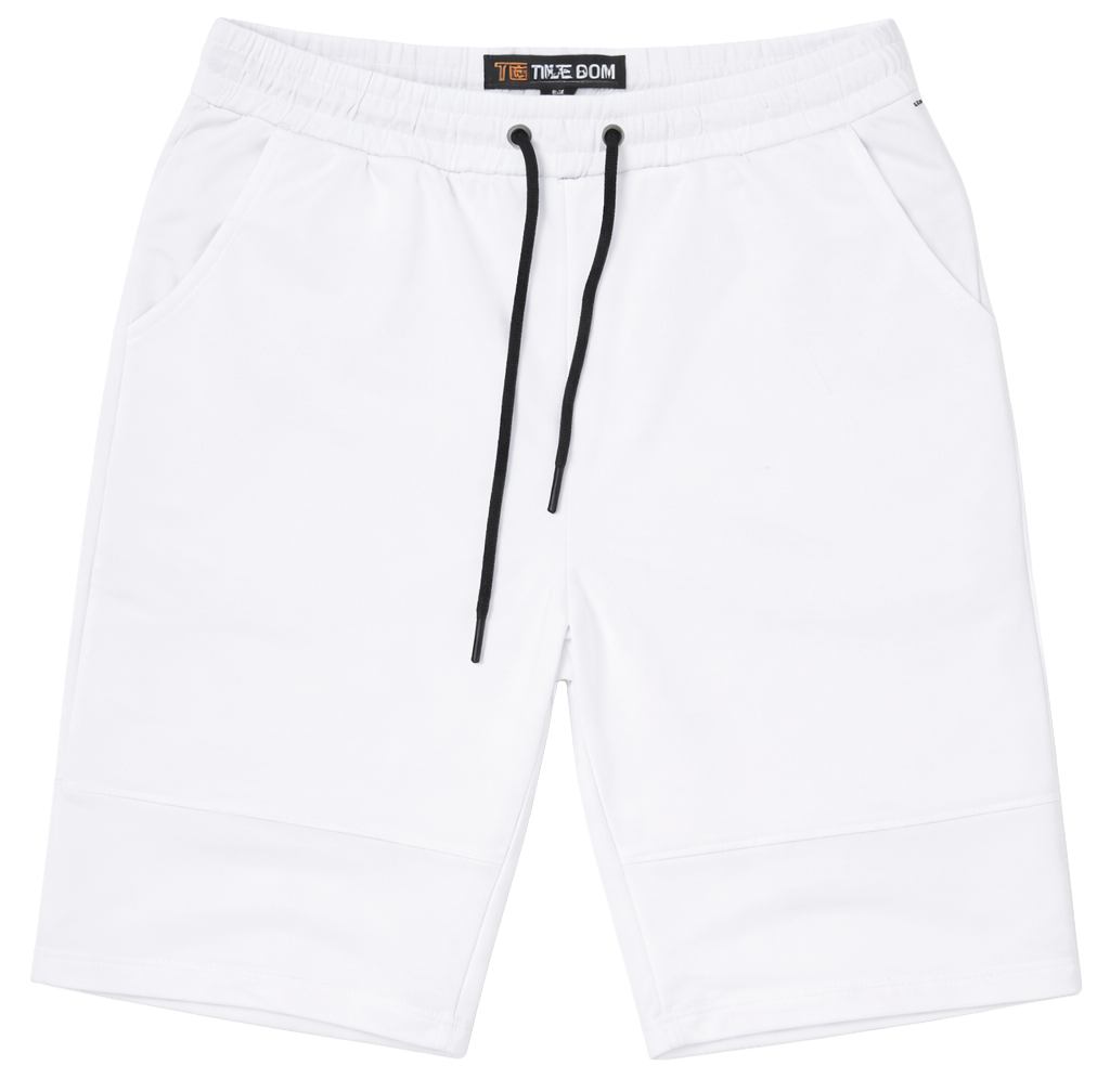 TRUE BORN ATHLETIC SHORTS WHITE - TS723 - Steal Deal