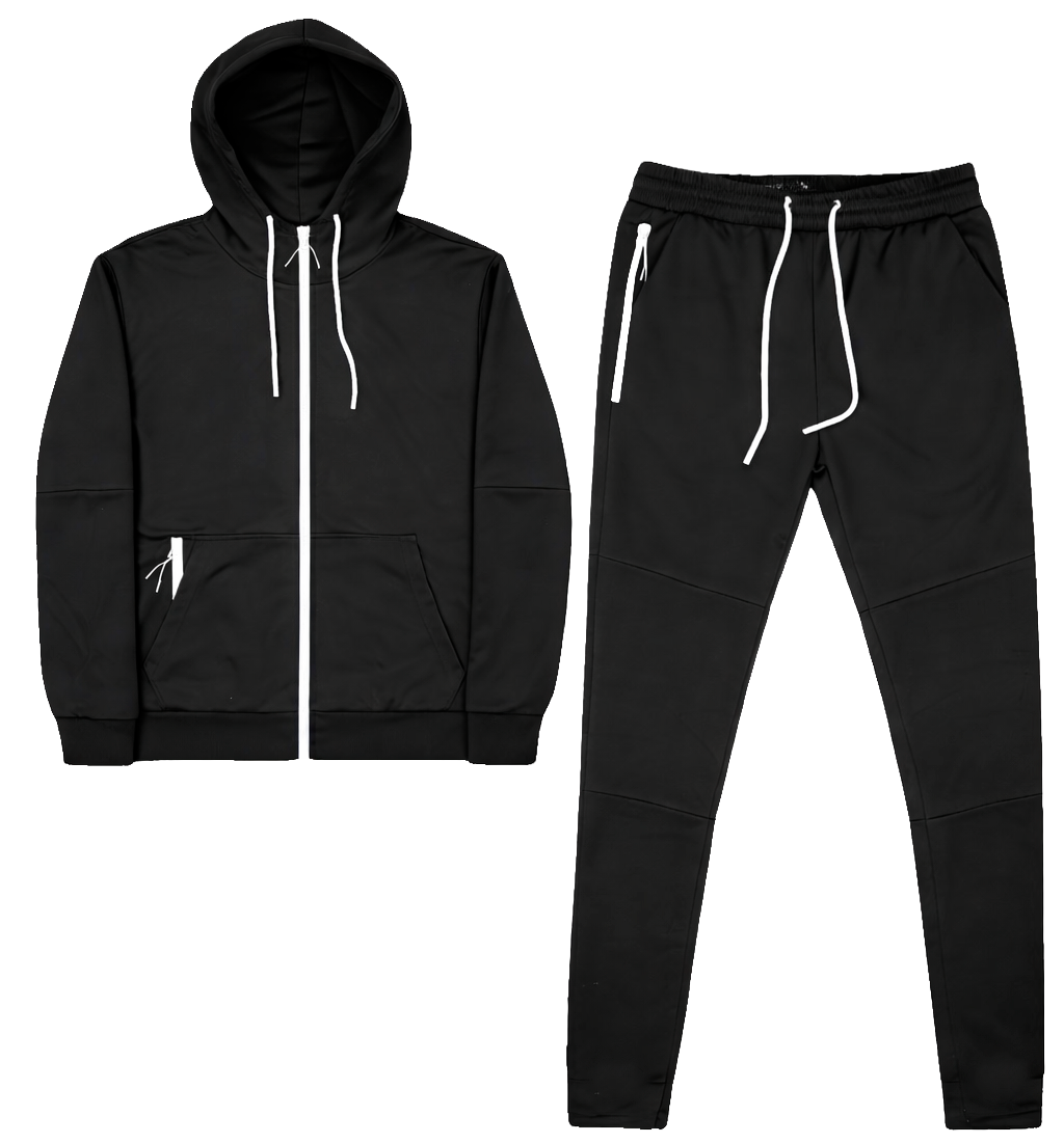 TFW49 25SS SPORTY TRACK JACKET PANTS セット TRUE BORN TRACK JACKET & PANTS SET BLACK - TF501-TH504