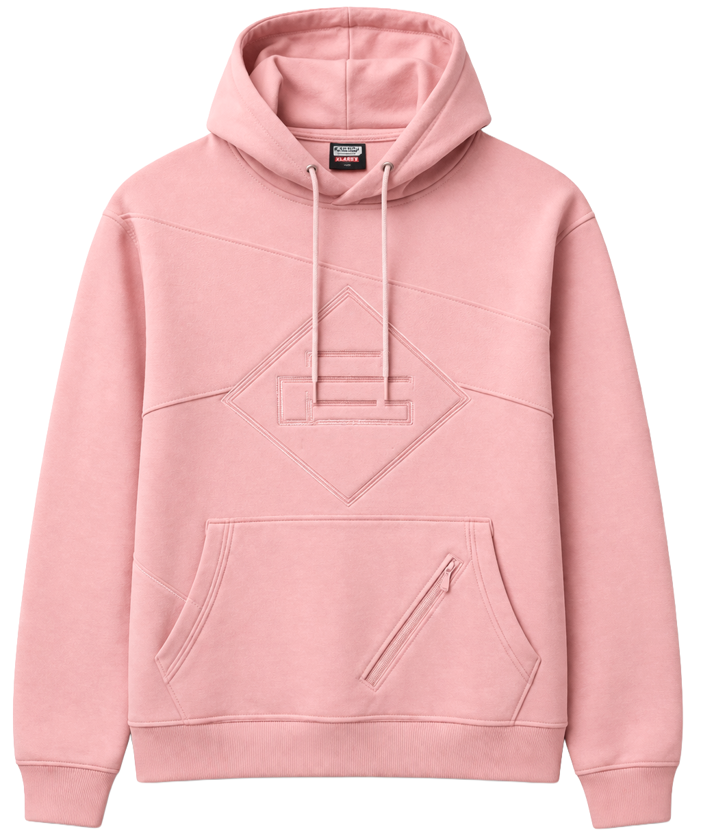 BORN FLY FRENCH TERRY HOODIE BLOSSOM - 2203H4374