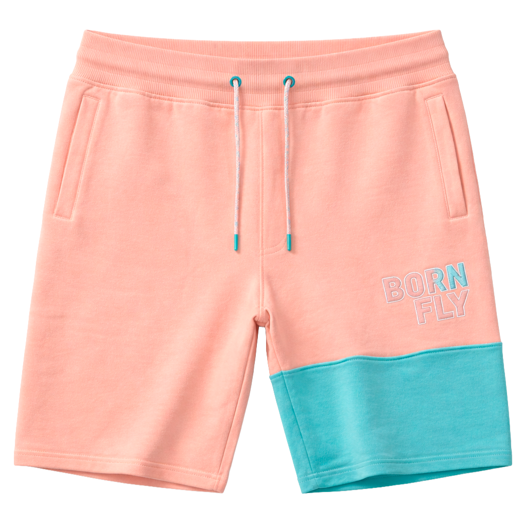 BORN FLY ASSORTED SWEAT SHORTS ASST - BFSWTSHTA