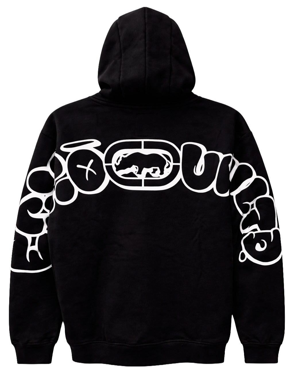ECKO UNLTD FLEECE HOODIE BLACK - EO34H1280