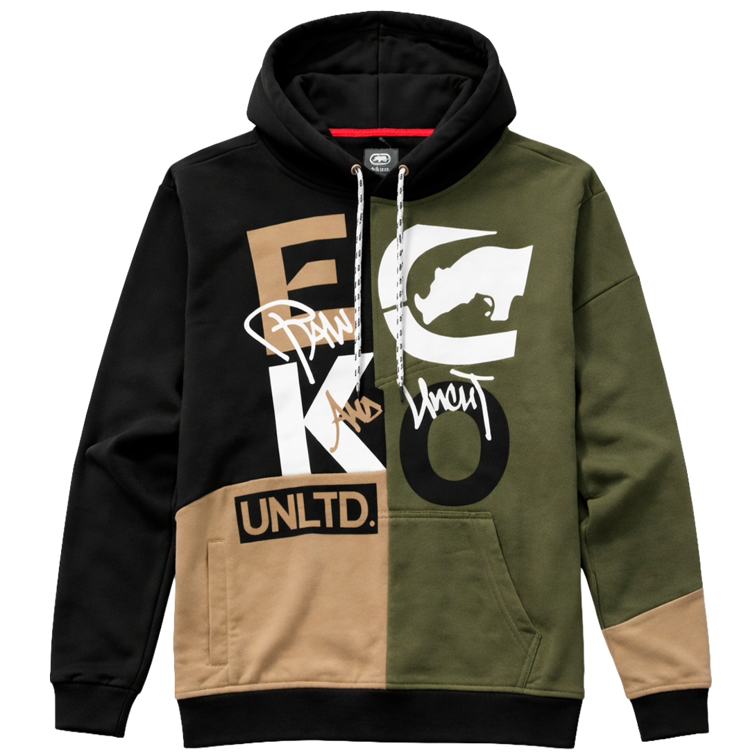 ECKO UNLTD FLEECE HOODIE OLIVE - EO34H1245