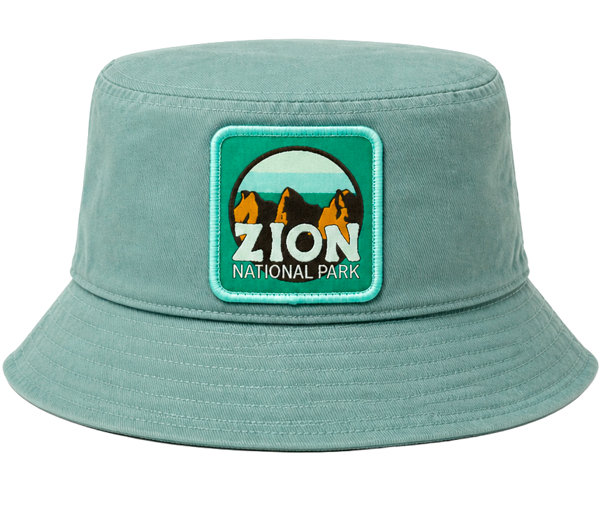 ZION NATIONAL PARK BUCKET HAT TURQUOISE - FC26754NPFU1