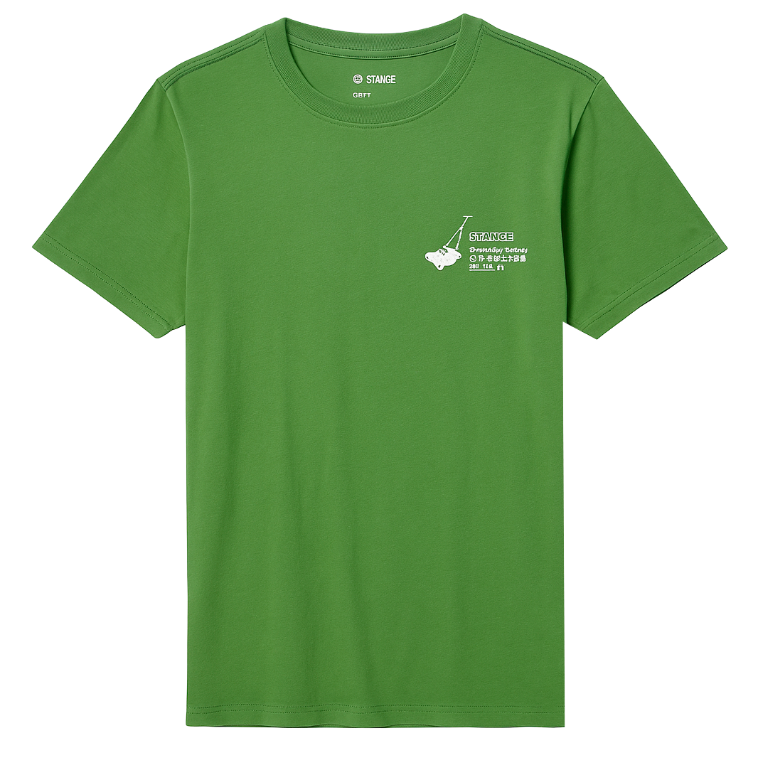 STANCE LUCKY LAWN T-SHIRT GREEN - A3SS1A25LU