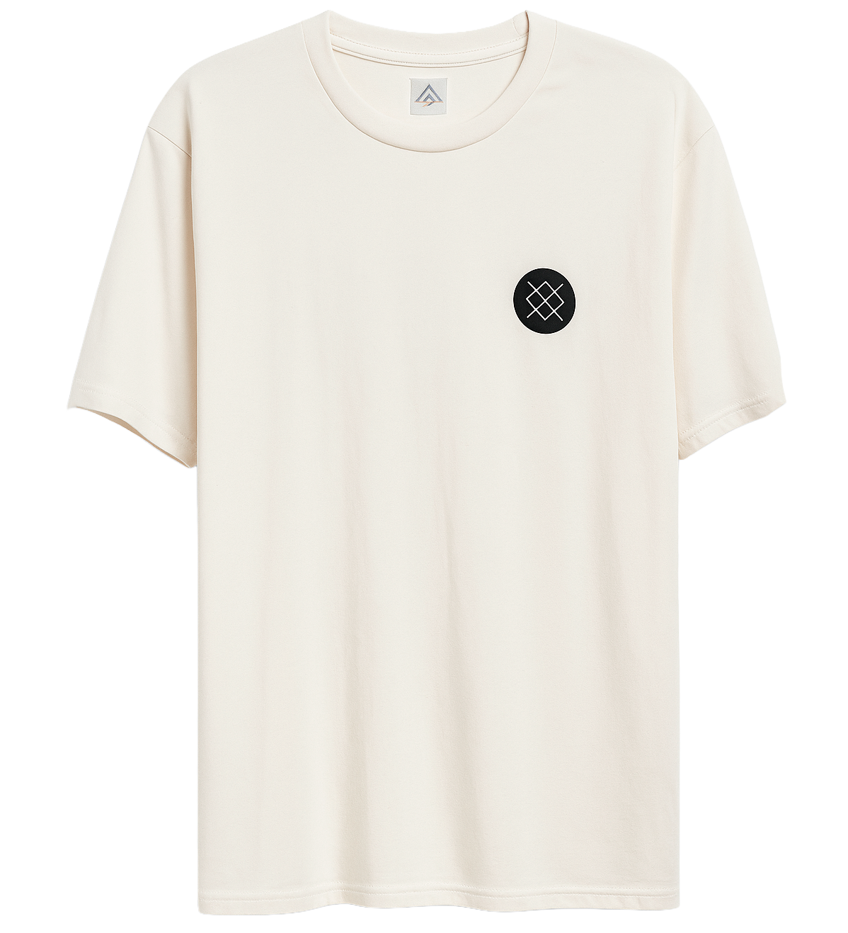 STANCE ESTABLISHED T-SHIRT VINTAGE WHITE - A3SS1A24ST