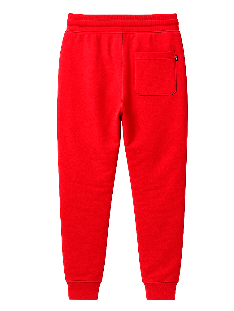 DIAMOND SUPPLY CO FLEECE JOGGER PANTS RED - DMND001