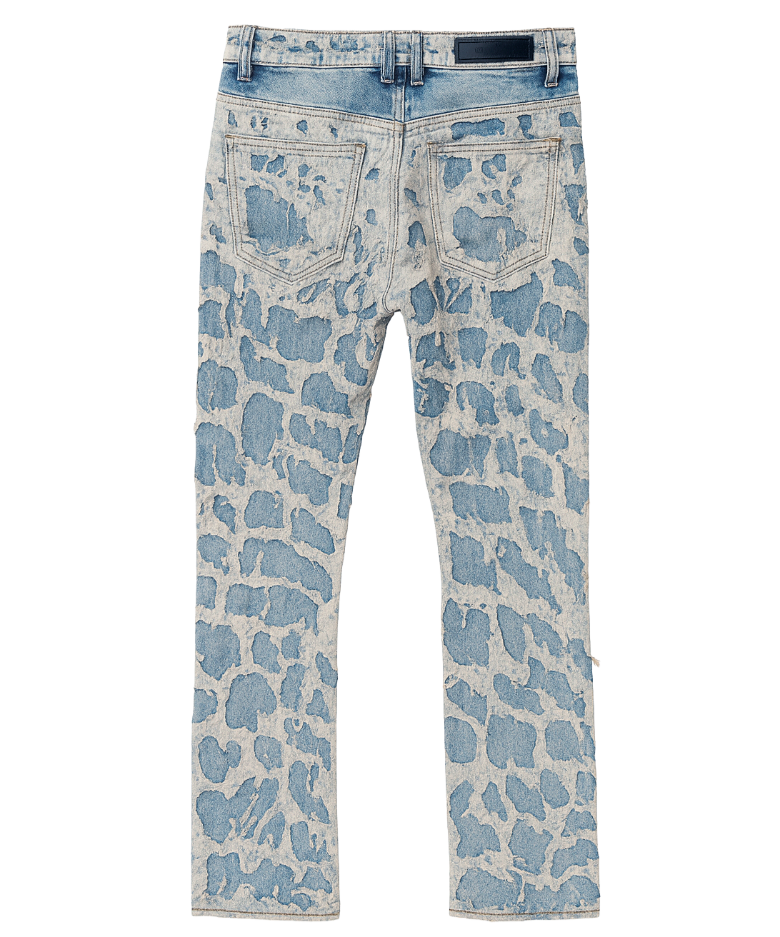 EMBELLISH AKITA BORO JEANS LT BLUE - EMBHOL124-037