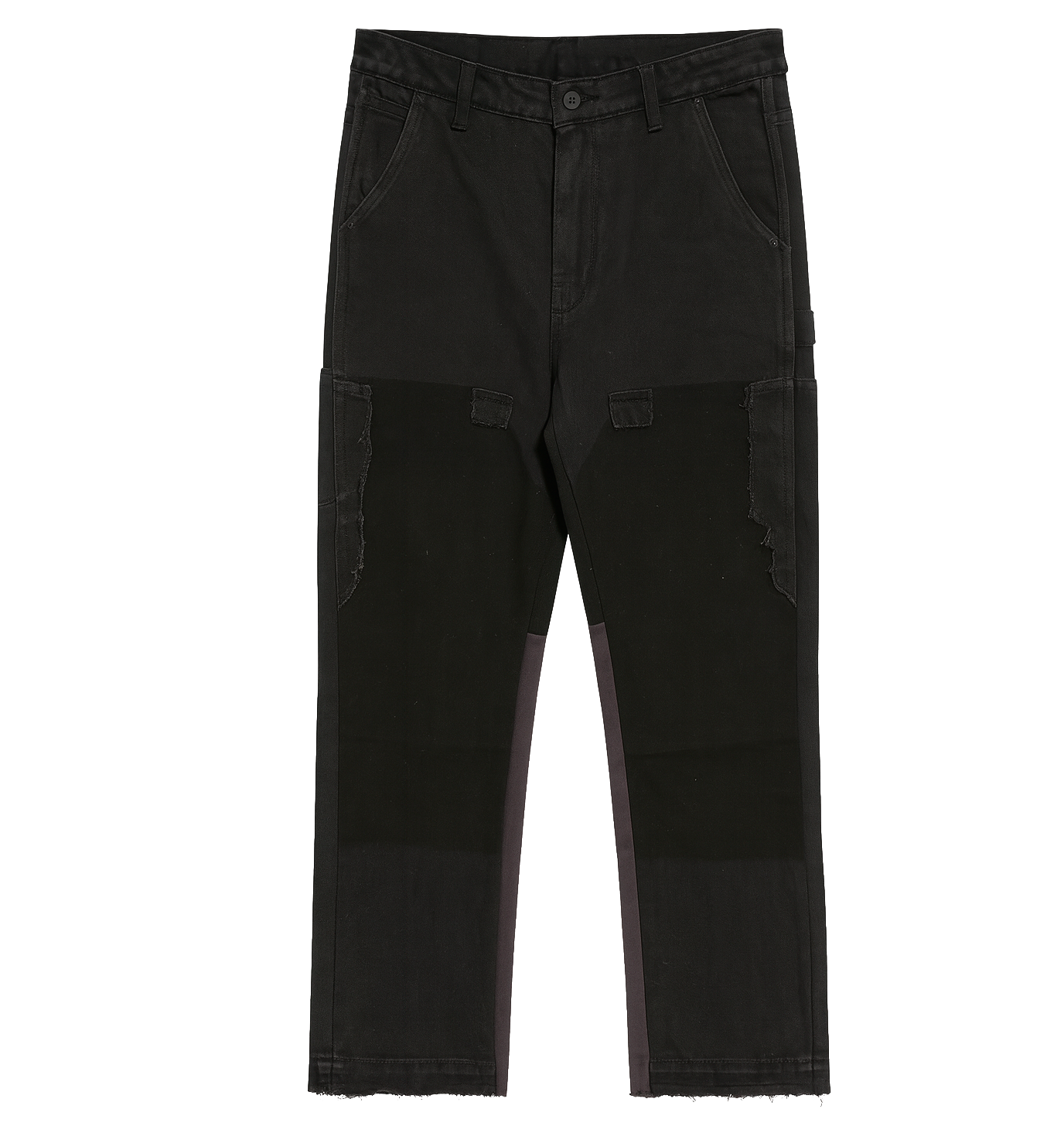 EMBELLISH RELAXED CARPENTER JEANS BLACK - EMBHOL124-029