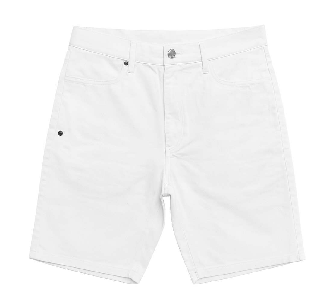 CORDOVA PREMIUM CHINO SHORTS WHITE - A14CBC01