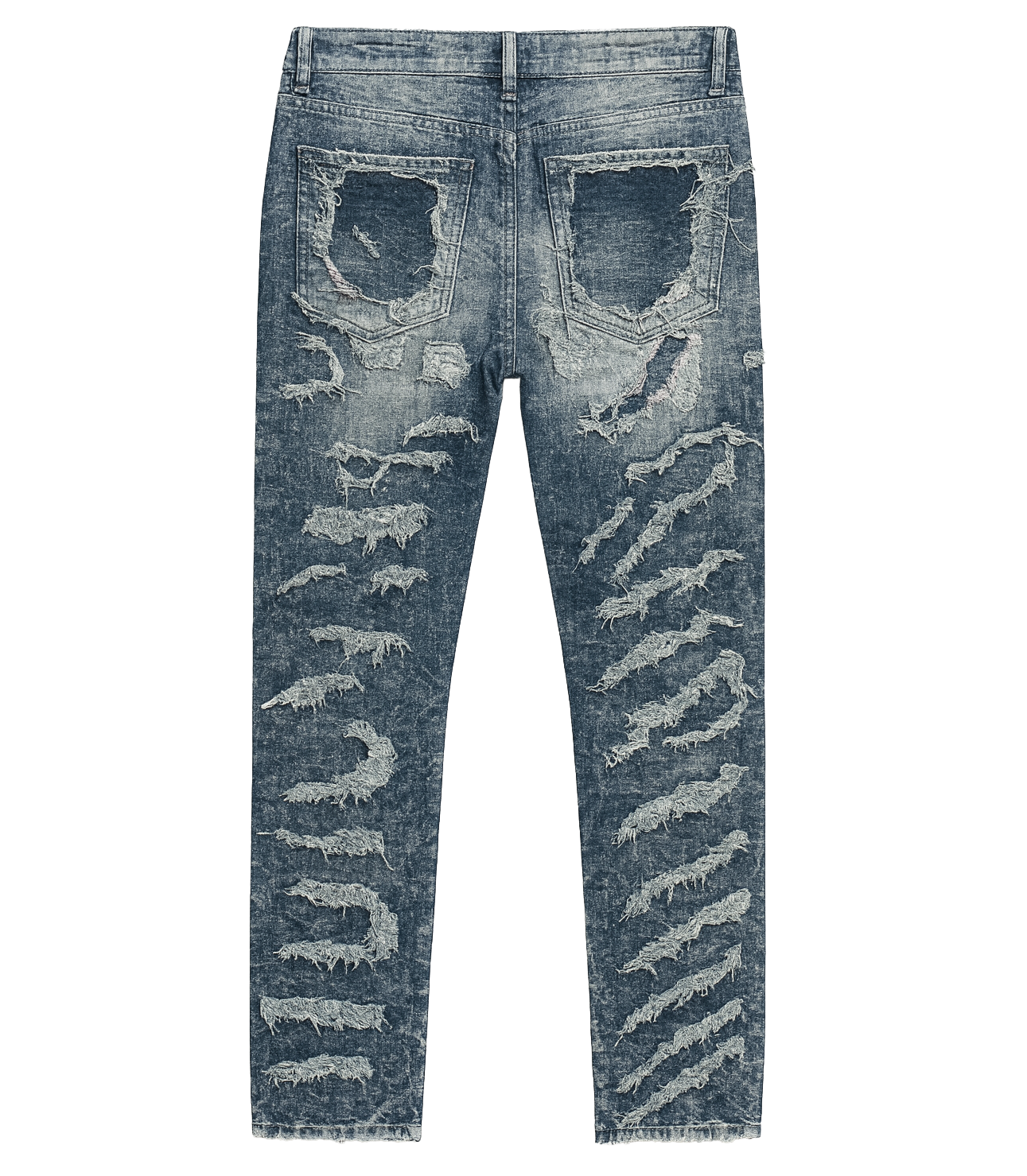 EMBELLISH ACE BORO DENIM JEANS LT BLUE - EMBHOL23-026