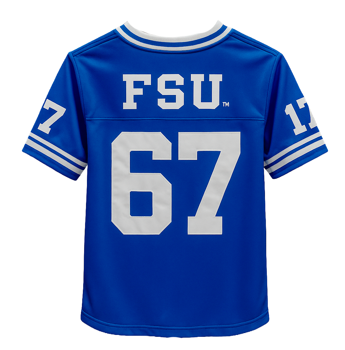 YOUTH BIG BOY BRONCOS FOOTBALL JERSEY IR BLUE/WHT - BB001