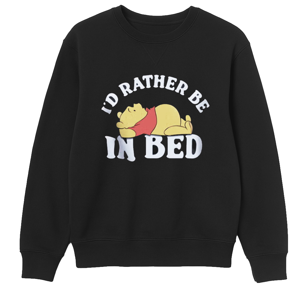 LICENSED DISNEY WINNIE THE POOH CREWNECK BLACK - Z00285DJY13447