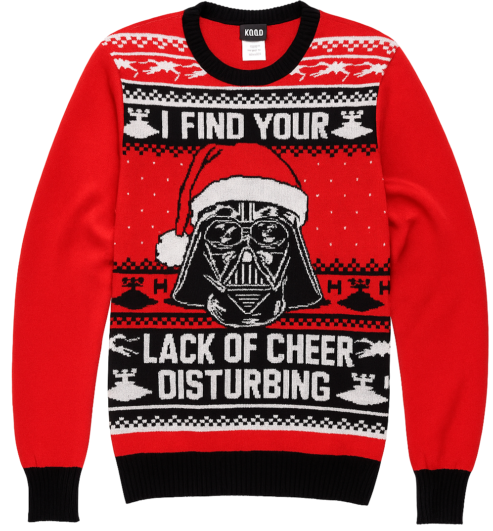 LICENSED DISNEY STAR WARS HOLIDAY SWEATER BRD - 2SWC5000