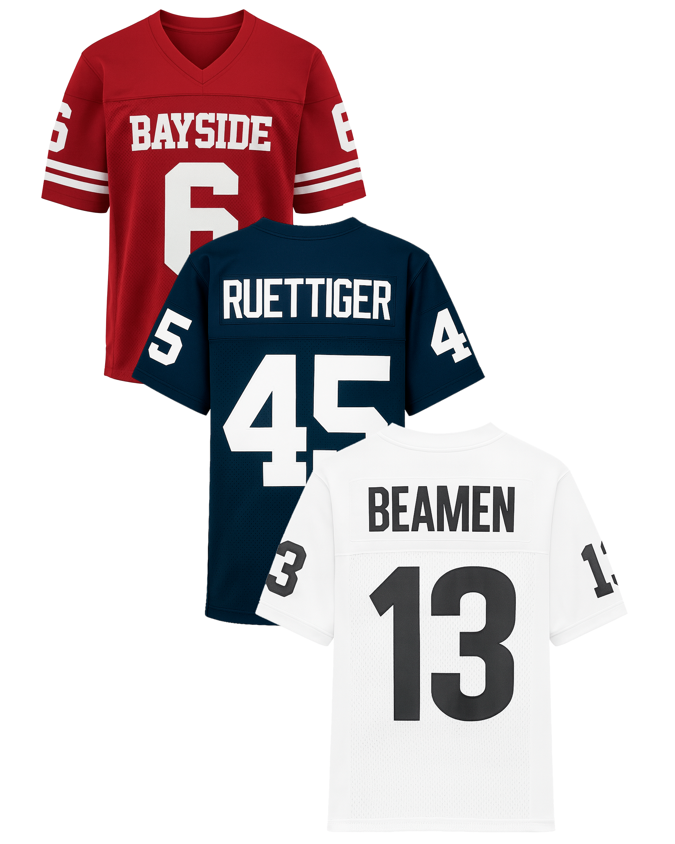 HEADGEAR ASSORTED FOOTBALL JERSEYS ASST - HGC-FBJ-MTV