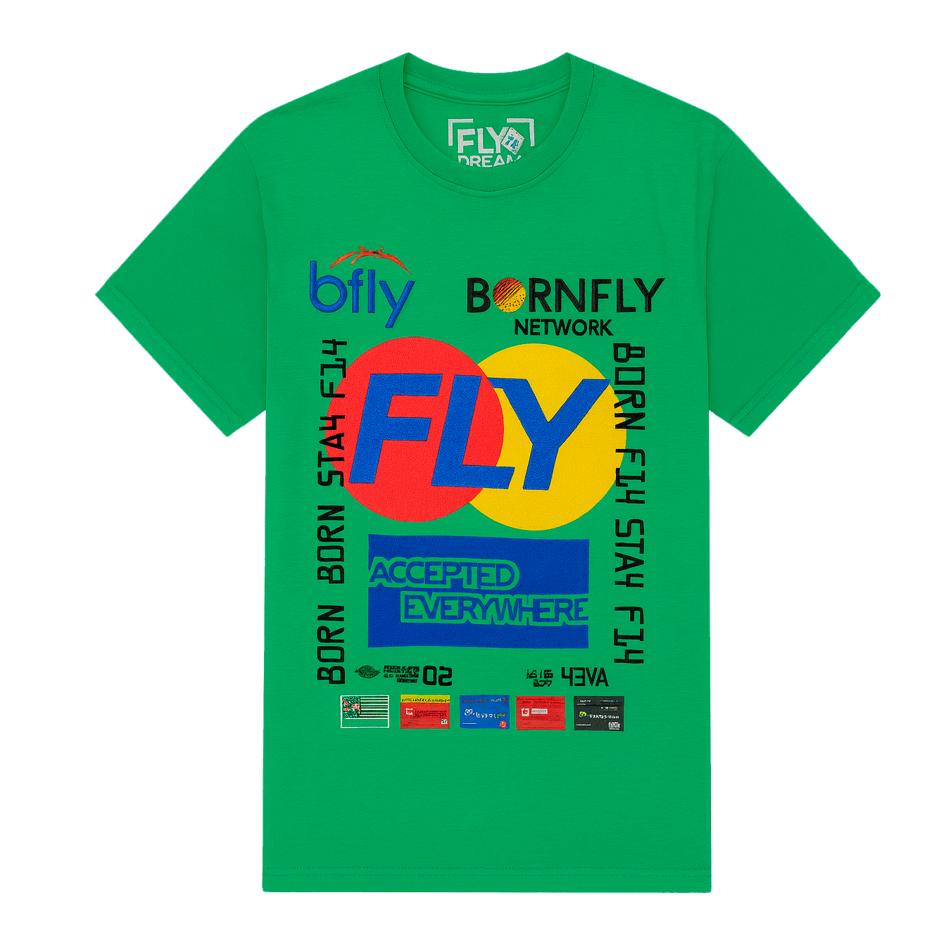BORN FLY ASSORTED GRAPHIC T-SHIRTS ASST - BFSSTA