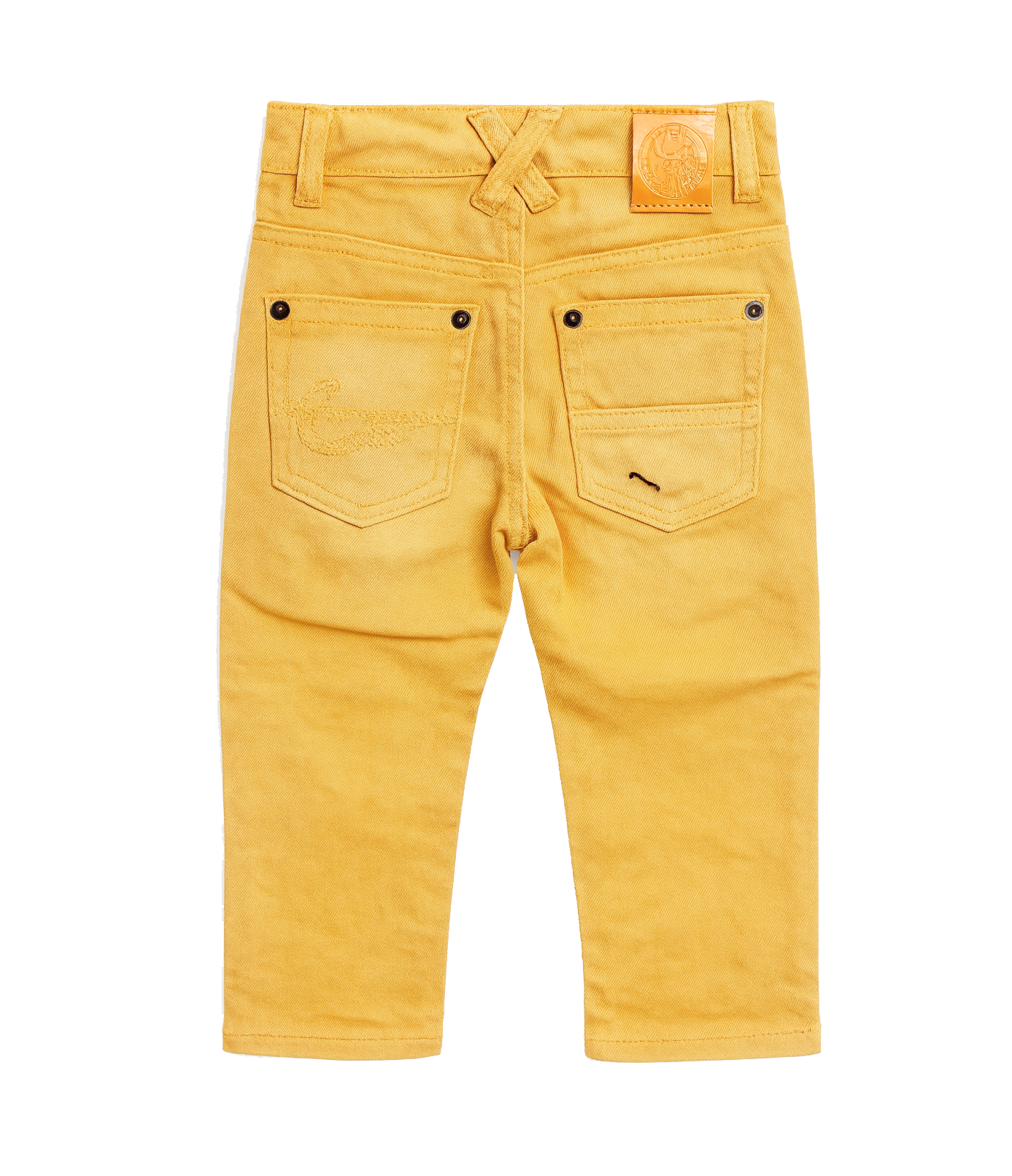 TODDLER BORN FLY DENIM JEANS GOLD - B02D2331