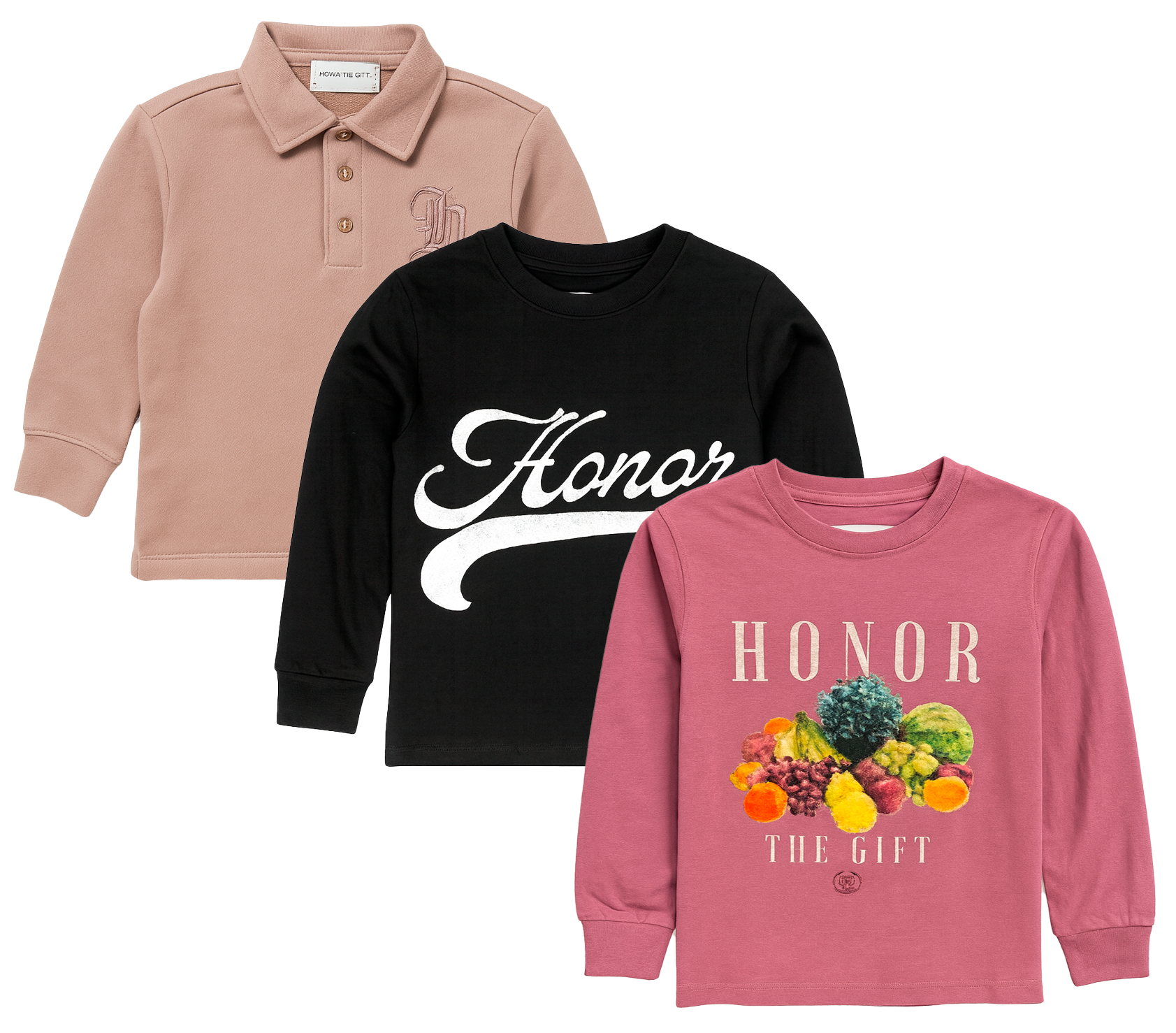 YOUTH HONOR THE GIFT ASSORTED LONG SLEEVE SHIRTS ASST