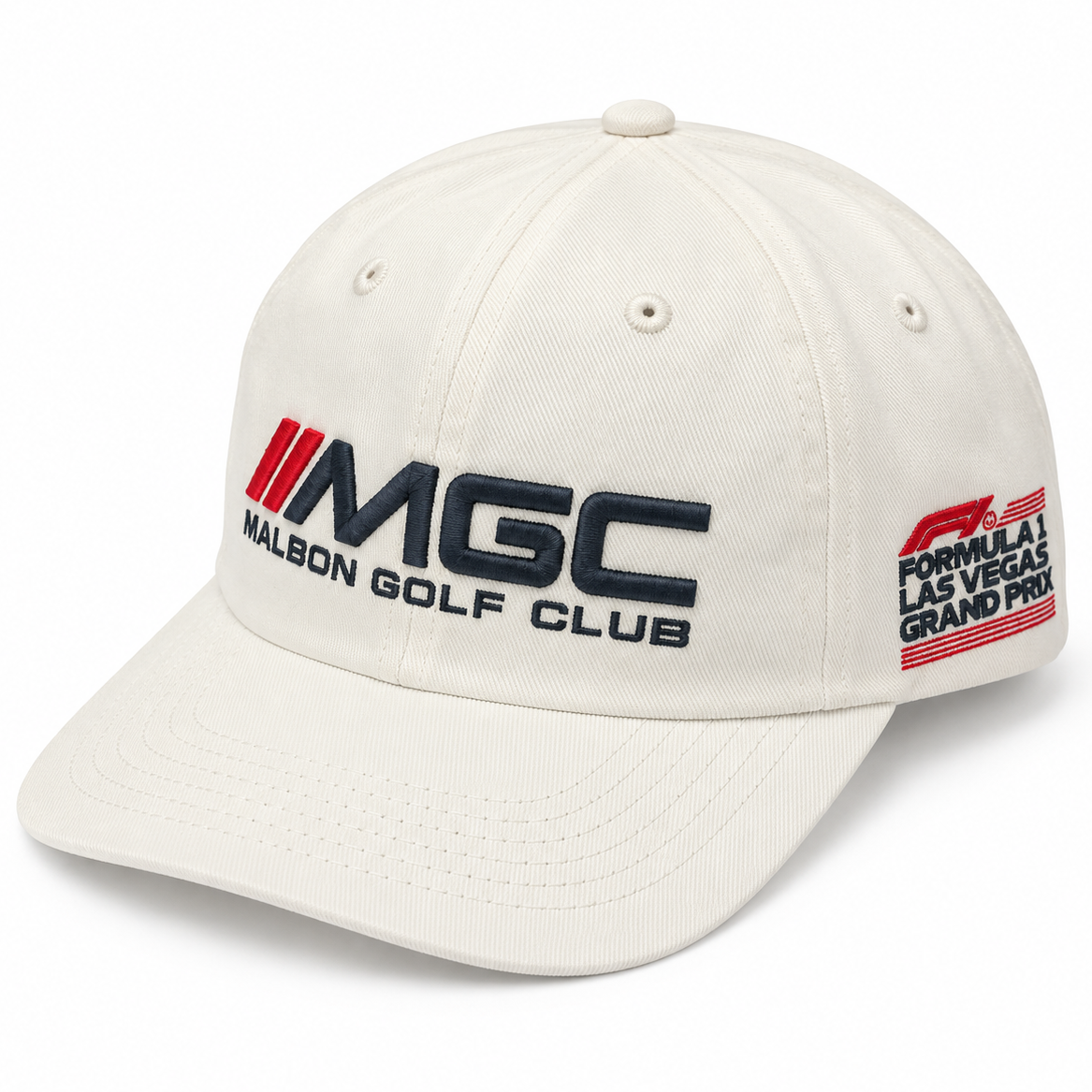 FORMULA 1 LAS VEGAS SNAPBACK HAT WHITE - MGC LVGP