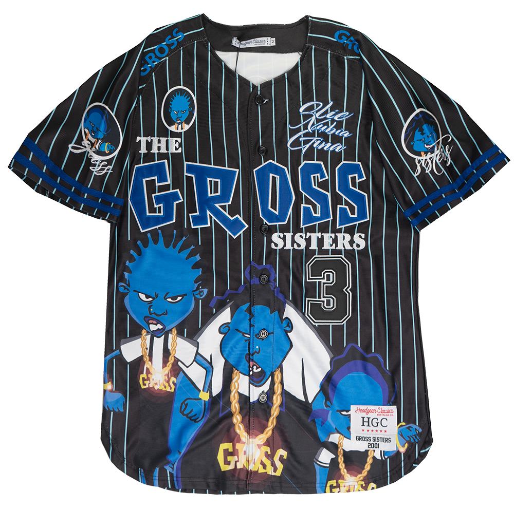 YOUTH HEADGEAR ASSORTED BASEBALL JERSEY ASST - HGC-YBAJ-MTV