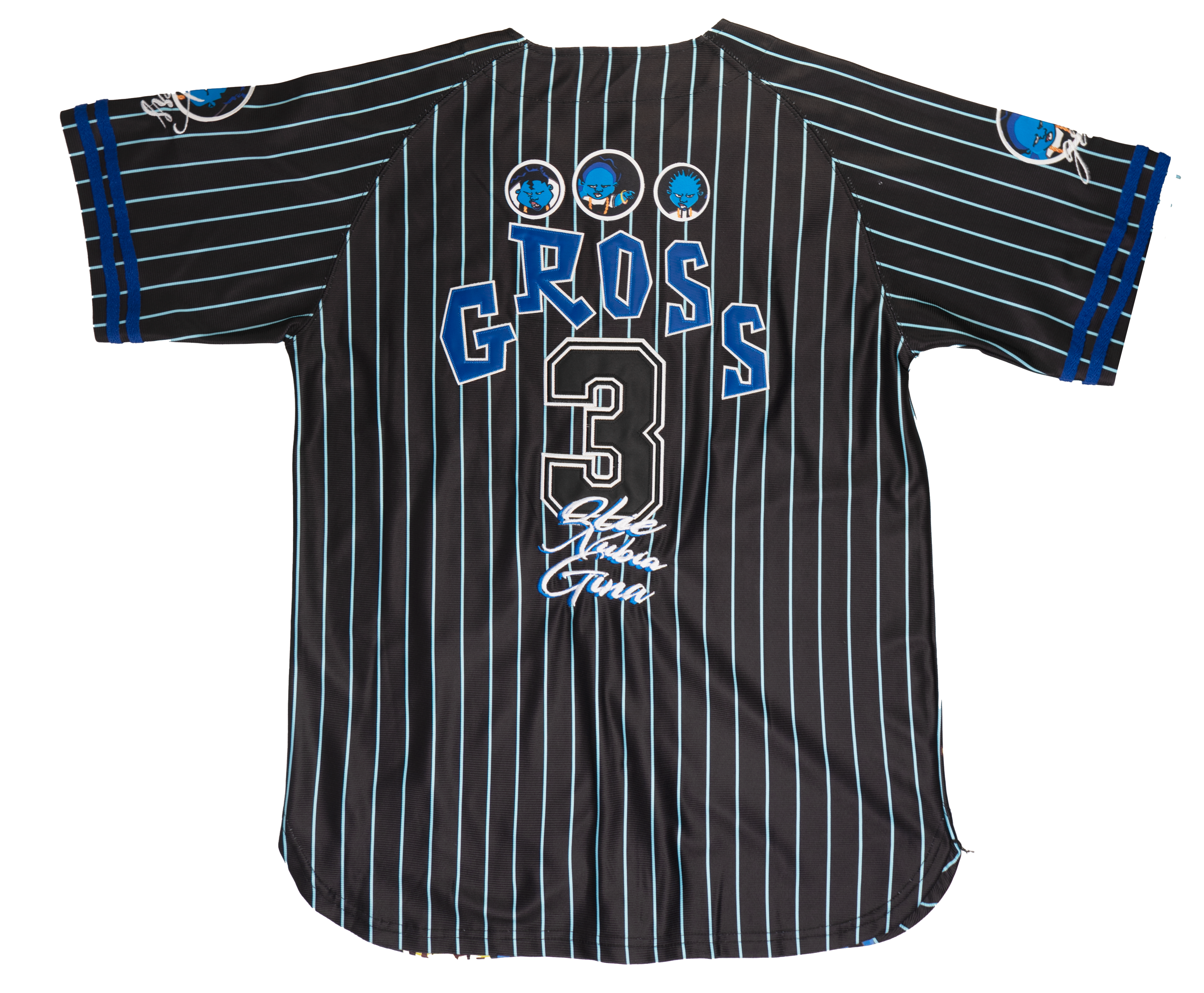 YOUTH HEADGEAR ASSORTED BASEBALL JERSEY ASST - HGC-YBAJ-MTV