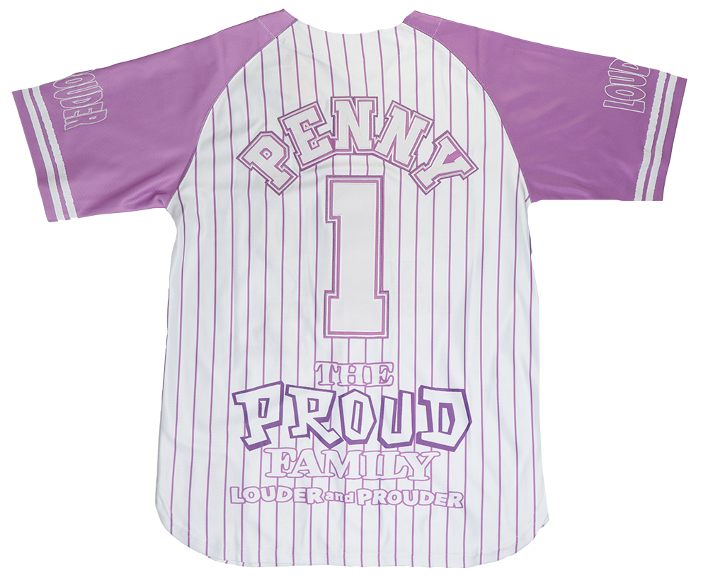 HEADGEAR PROUD FAMILY BASEBALL JERSEY WHITE - HGA007X-BAJ-14