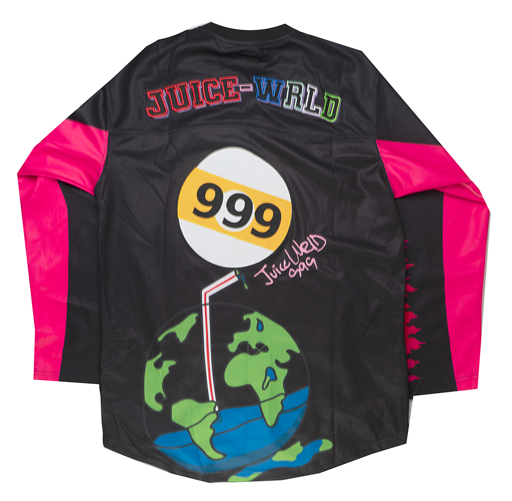 HEADGEAR JUICE WORLD HOCKEY JERSEY BLACK - HGC053-HKYJ-17