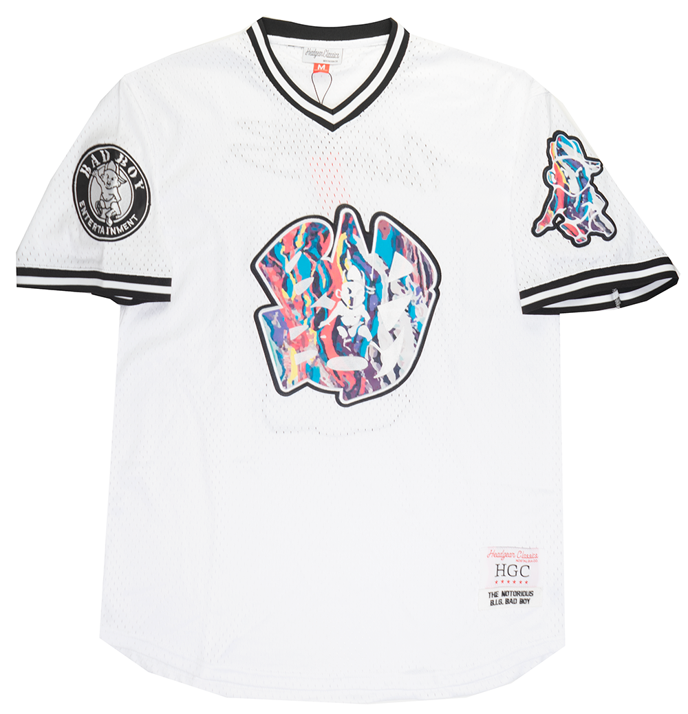 HEADGEAR BAD BOY BASEBALL JERSEY WHITE - HGC141-BJ-03