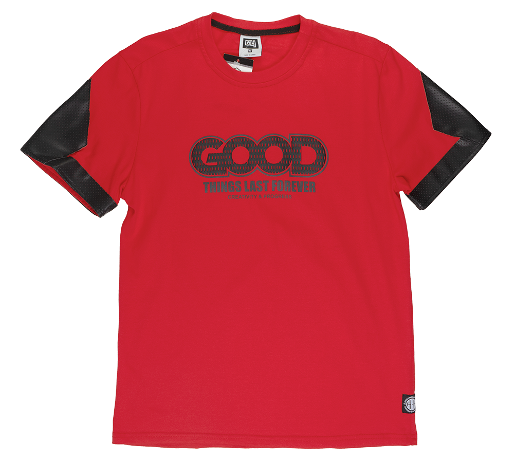 GTL4 GRAPHIC T-SHIRT RED - G241A-1321