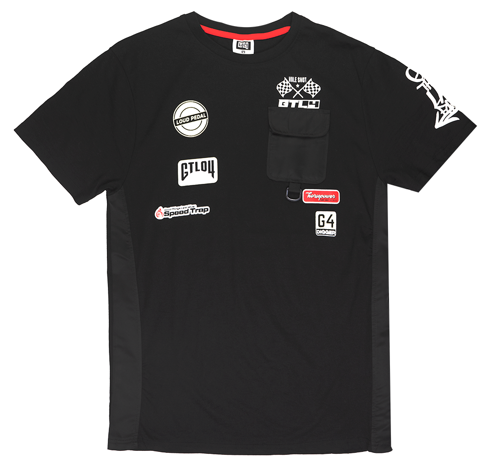 GTL4 POCKET T-SHIRT BLACK - G241A-1307