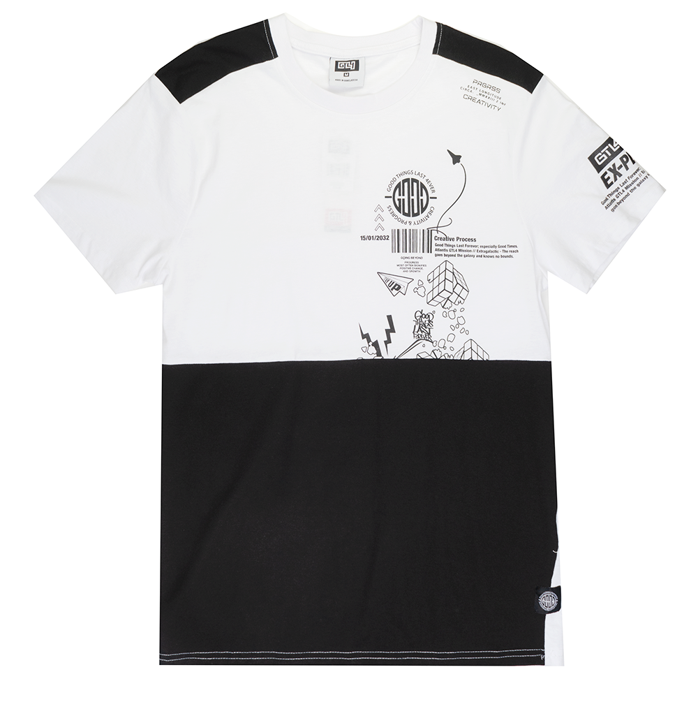GTL4 GRAPHIC T-SHIRT BLACK - G241A-1206