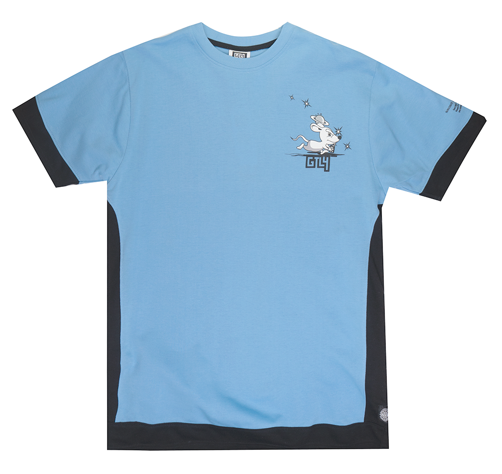 GTL4 GRAPHIC T-SHIRT SKY BLUE - G241A-1203