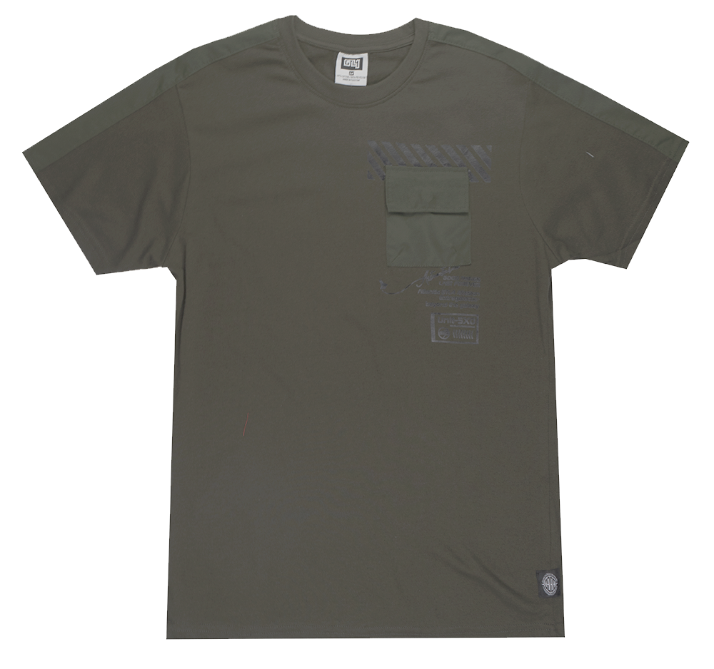 GTL4 POCKET T-SHIRT OLIVE - G231C-3100
