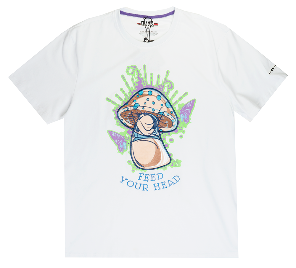 BKYS GRAPHIC T-SHIRT WHITE - T456